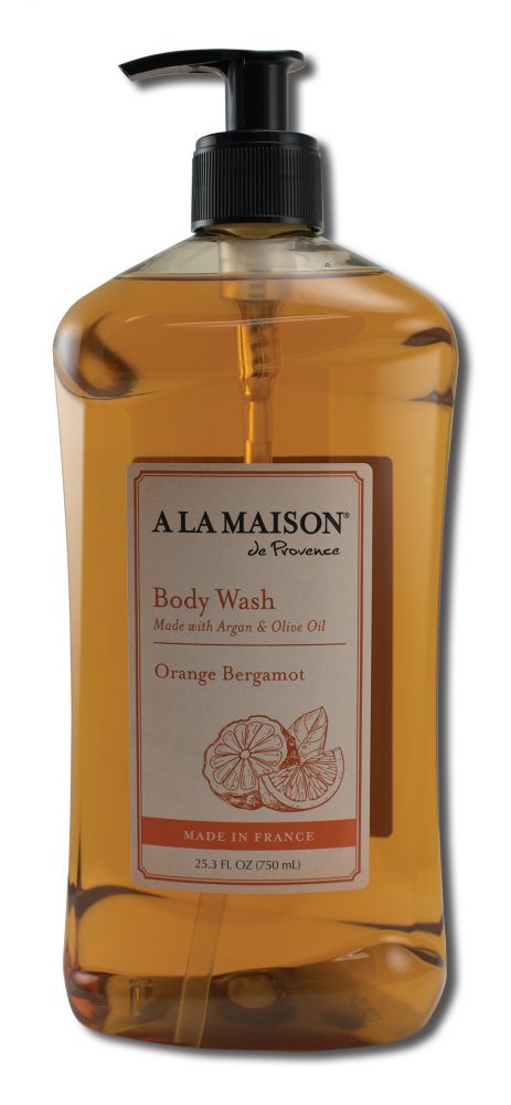 A La Maison Orange Bergamot Body Wash 25.3 fl oz package