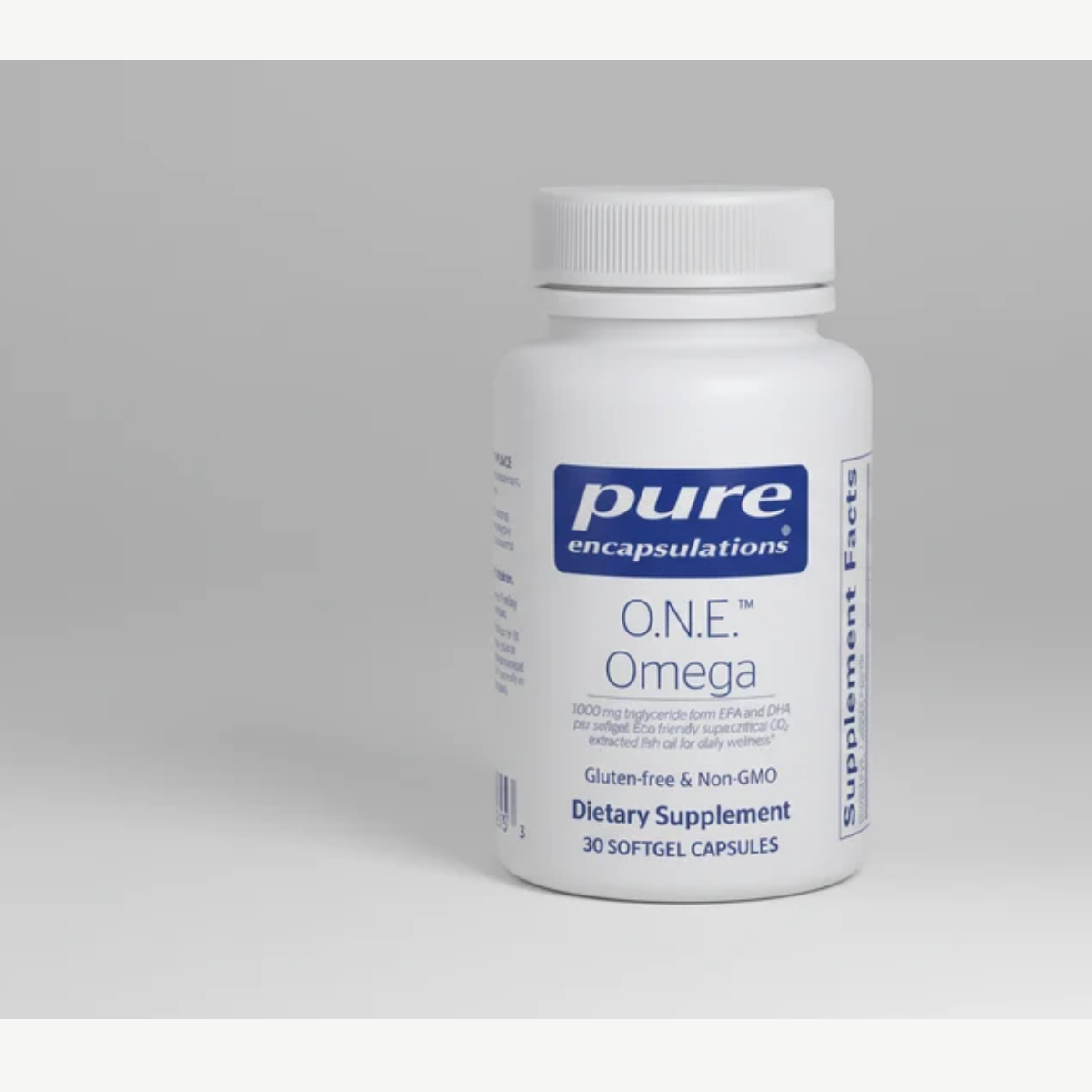 Pure Encapsulations O.N.E. Omega - 30 Softgel Capsules front label