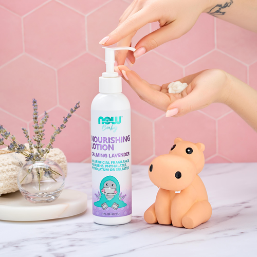 Now Baby Nourishing Baby Lotion Calming Lavender 8 fl oz