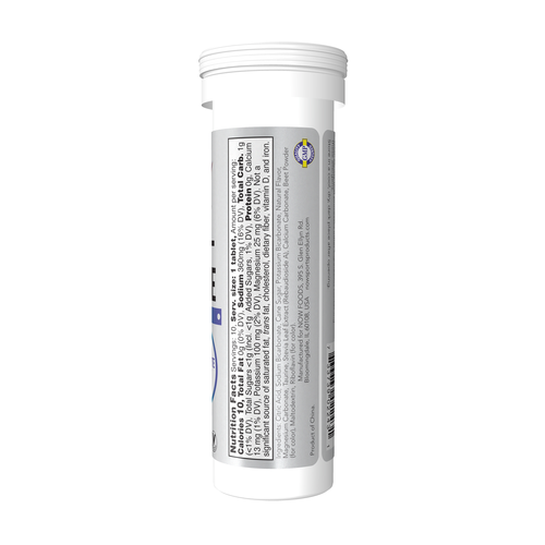 NOW Sports Effer-Hydrate Orange Strawberry 10 Tablets | Electrolyte Hydration