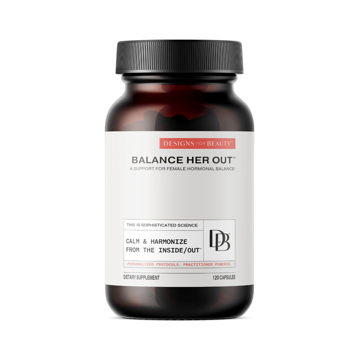 Designs for Health Balance Her Out 120 Vegetarian Capsules