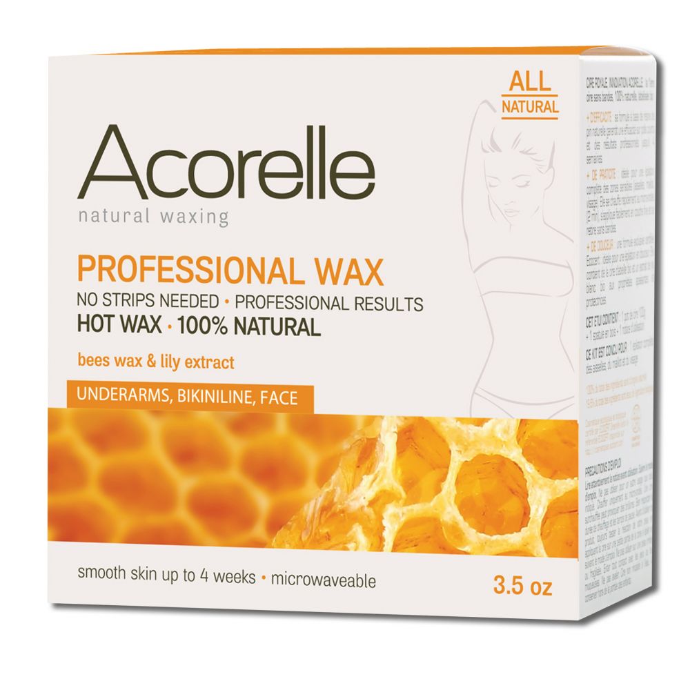 Acorelle Professional Hair Removal Wax – 3.5 oz package