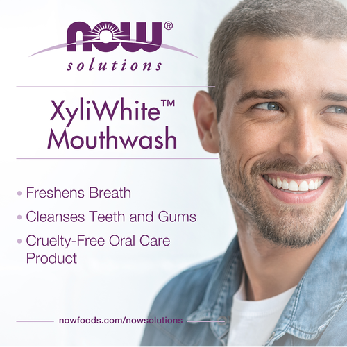 Now Solutions Xyli White Cinnafresh Mouthwash 16 fl oz