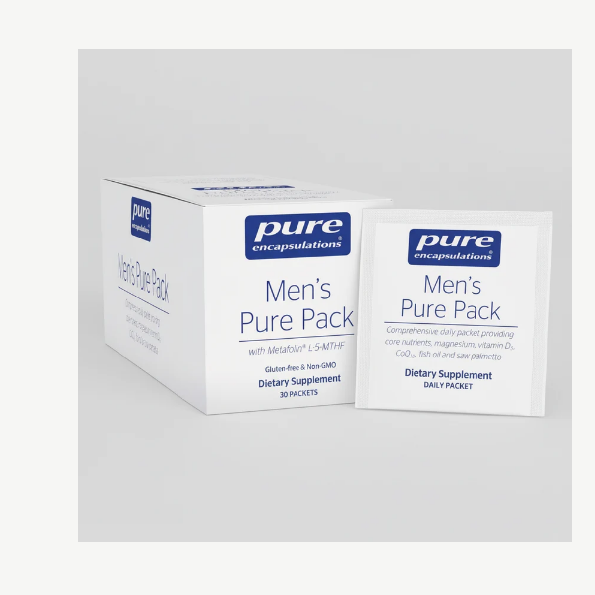 Pure Encapsulations Men's Pure Pack - 30 Packets front label