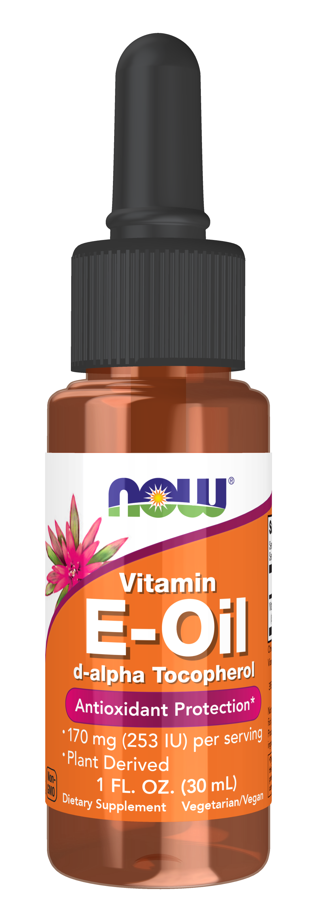NOW Foods Vitamin E-Oil - 1 fl. oz. front package image