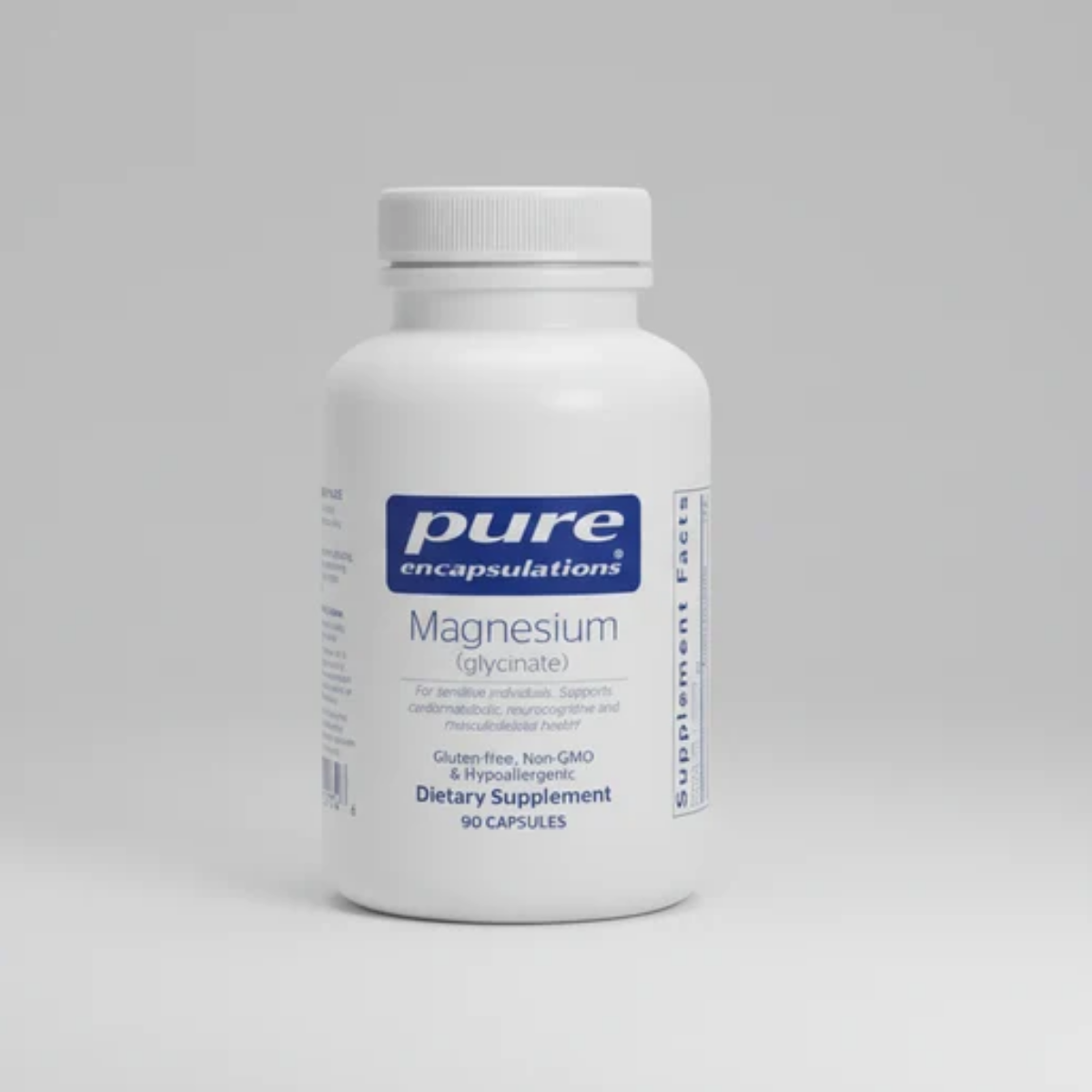 Pure Encapsulations Magnesium Glycinate - 90 Capsules front label