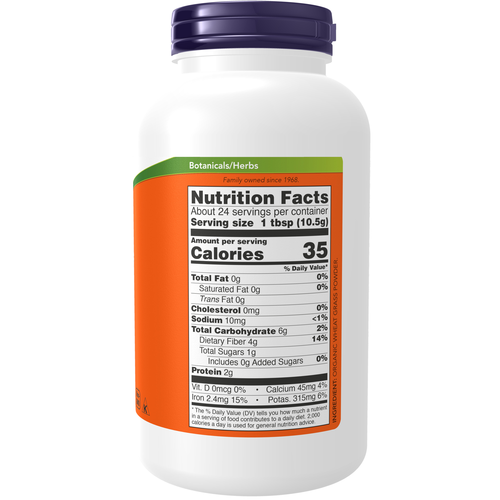 NOW Foods Organic Wheat Grass Powder 9 oz | Green Superfood