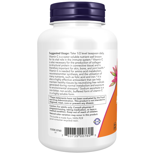 NOW Foods Sodium Ascorbate Powder 8 oz