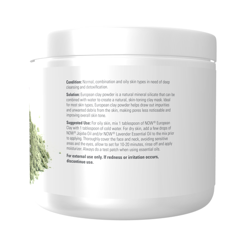 Now Solutions European Clay Powder 6 oz