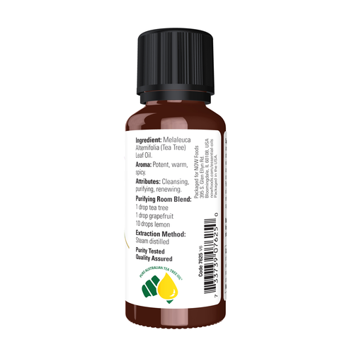 NOW Essential Oils Tea Tree Oil 1 oz