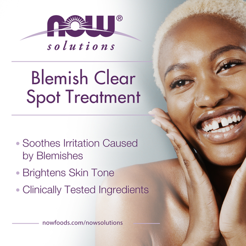 NOW Solutions Blemish Clear Spot Serum 0.5 oz | Targeted Spot Serum