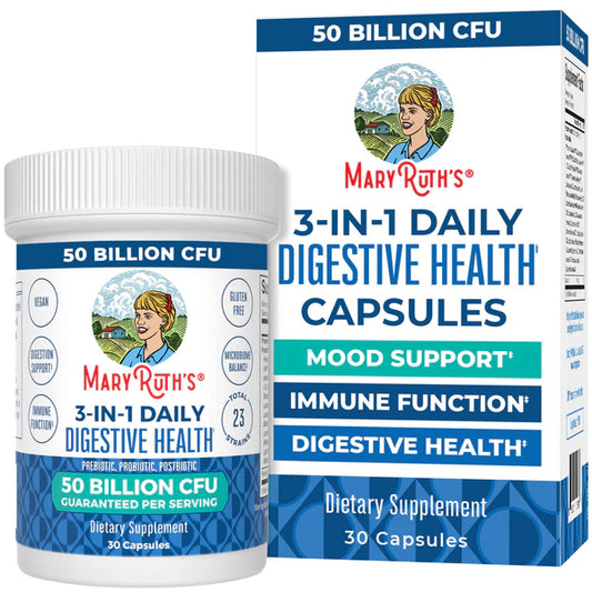 3-in-1 Daily Digestive Health Capsules 30 ct