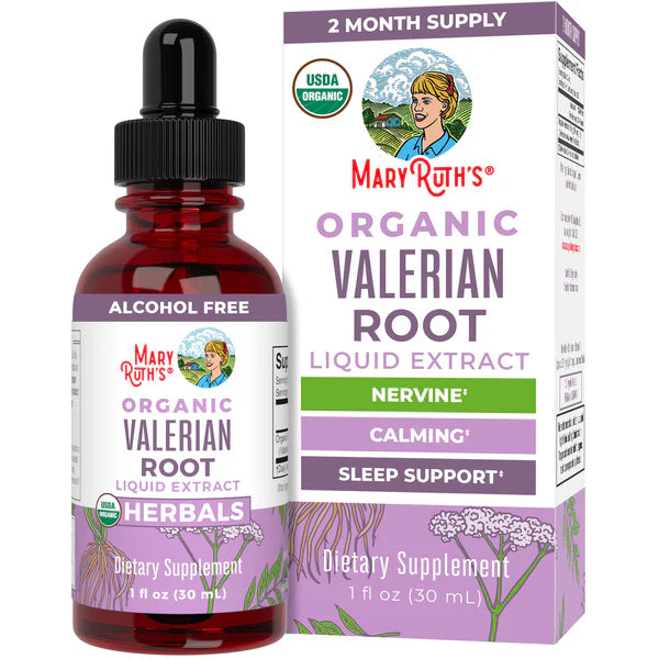 MaryRuth's Organic Valerian Root Liquid Drops 1 oz product image 1