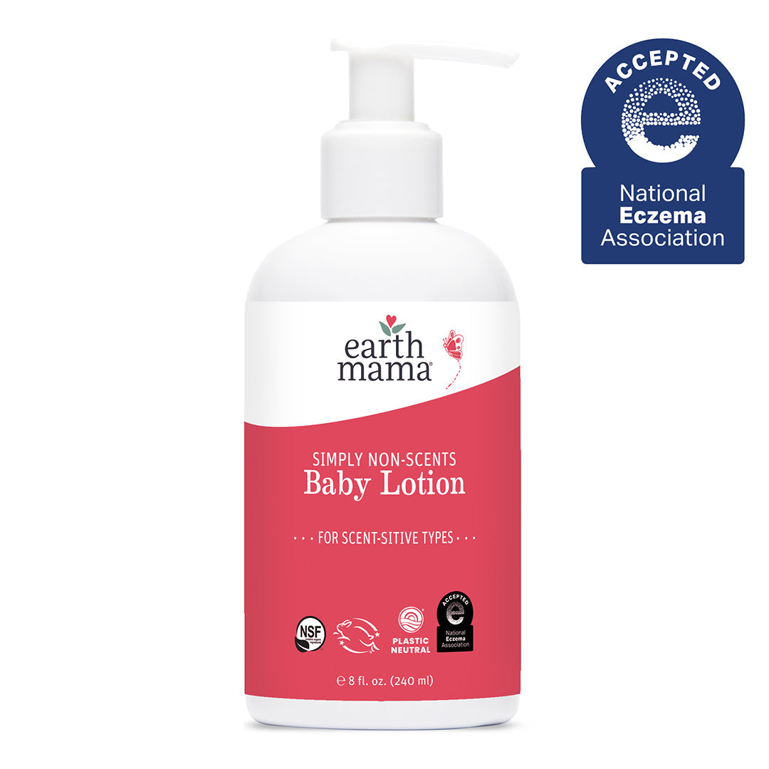 Earth Mama Simply Non-Scents Baby Lotion 8 fl oz