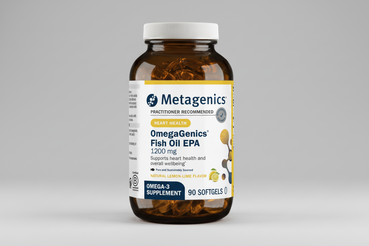 Metagenics OmegaGenics EPA Fish Oil 1200mg High-Potency EPA Omega-3 | 90ct