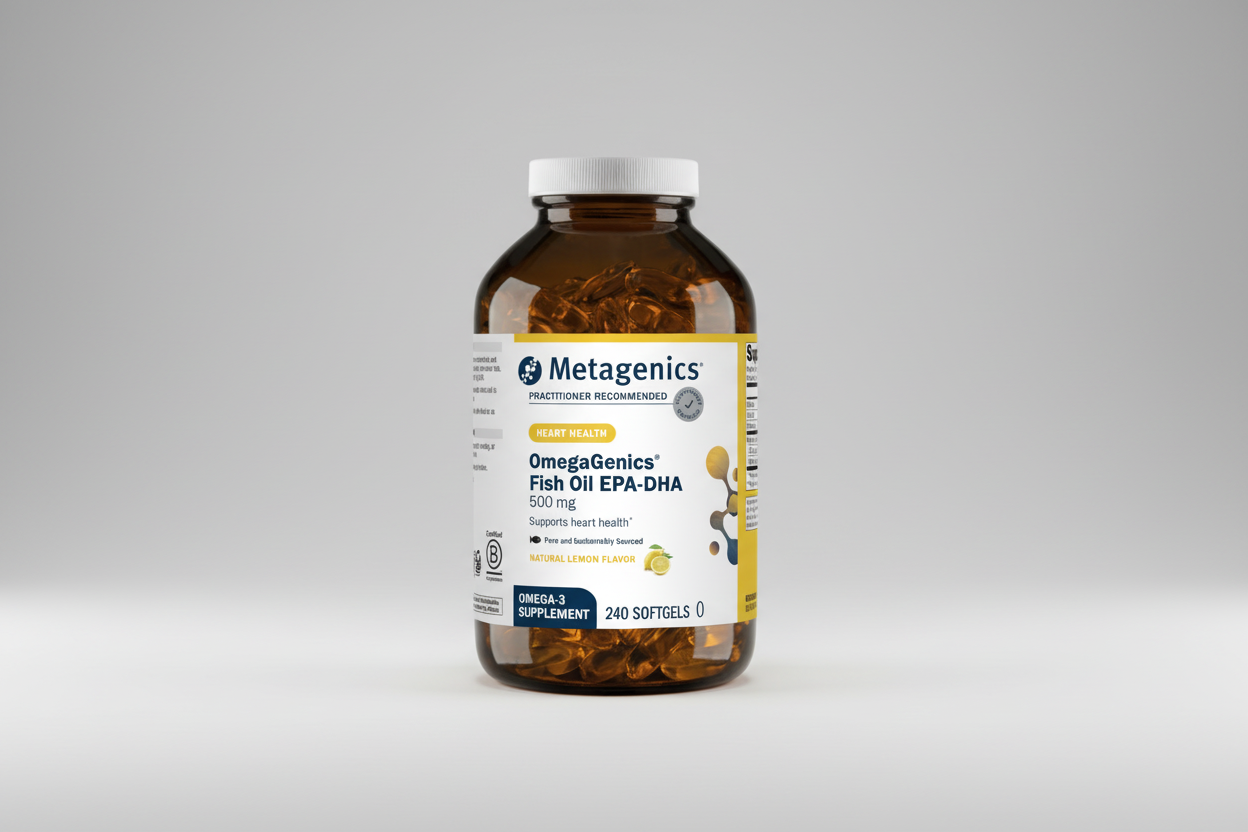 Metagenics OmegaGenics Fish Oil 240 Softgels