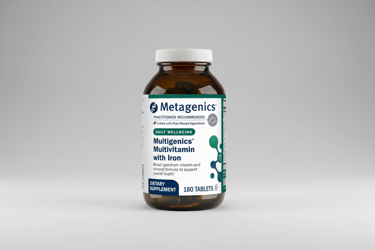 Metagenics Multigenics with Iron 180 Tablets