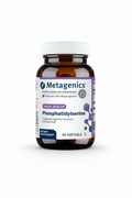 Metagenics Phosphatidylserine dietary supplement bottle on a white background