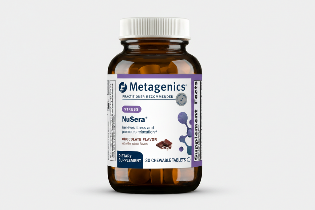 Metagenics NuSera Phosphatidylserine Chocolate 30 Chewable Tablets