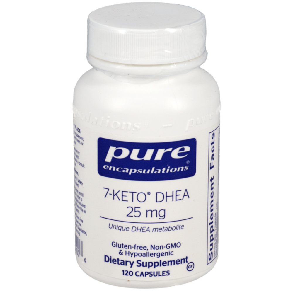 Pure Encapsulations 7-Keto DHEA 25 mg 120 Capsules