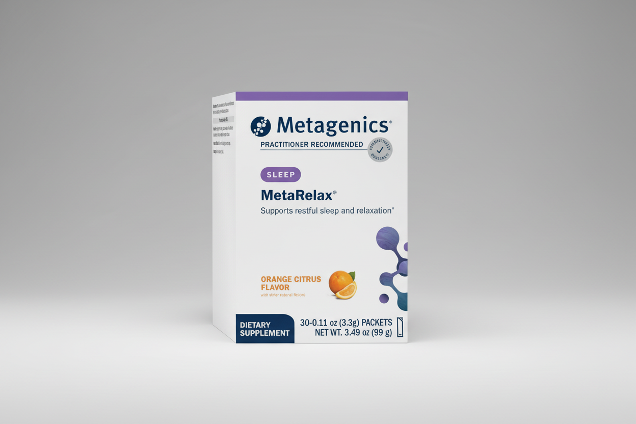 Metagenics MetaRelax Orange Citrus 30 Packets