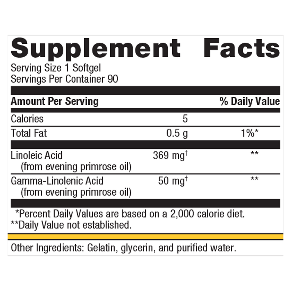 Metagenics OmegaGenics Evening Primrose Oil 90 Softgels