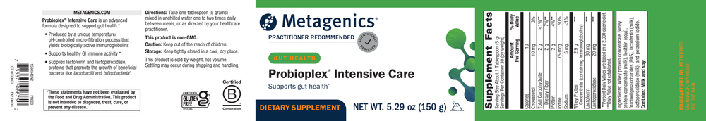 Metagenics Probioplex Intensive Care 150 g