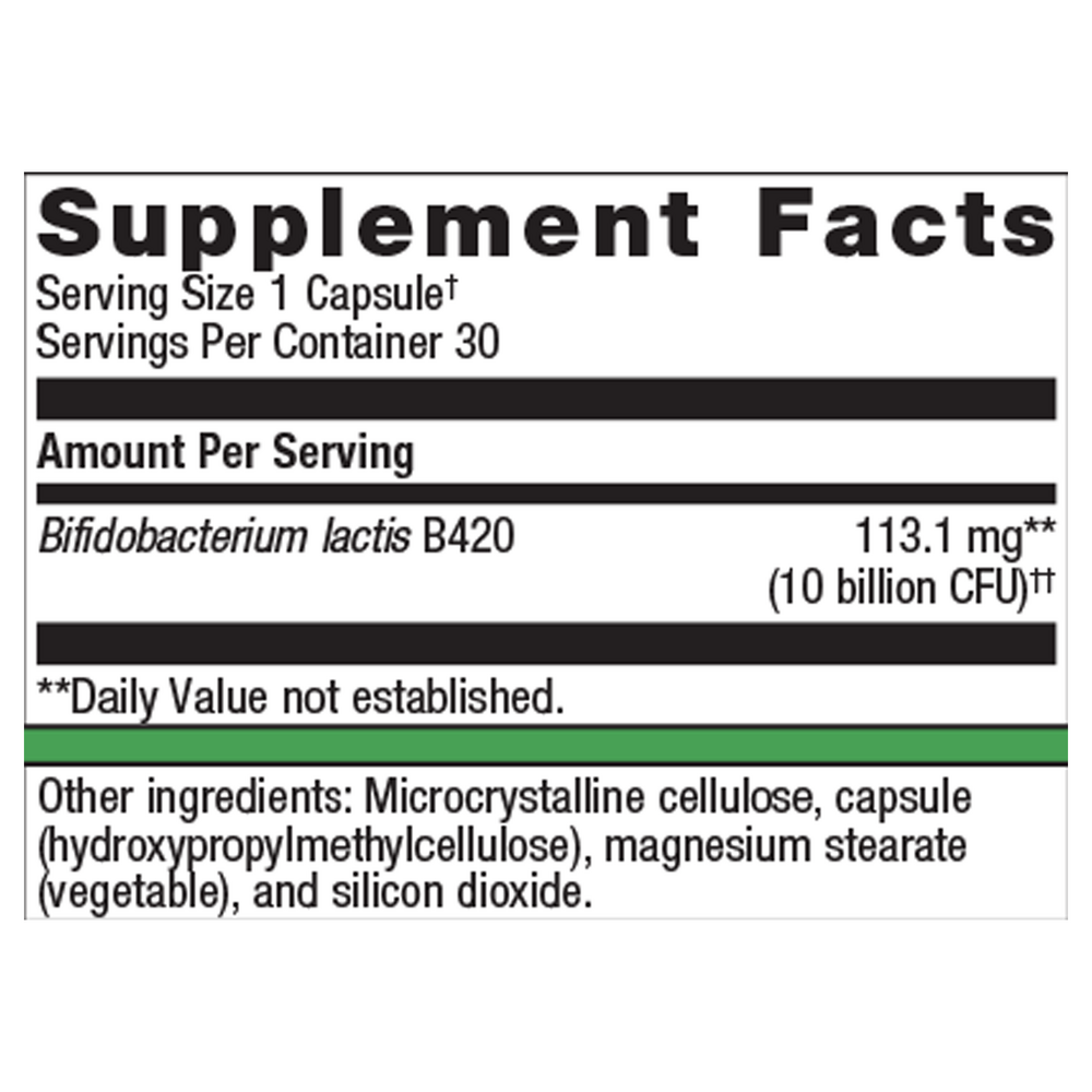 Metagenics UltraFlora Control Probiotic 30 Capsules