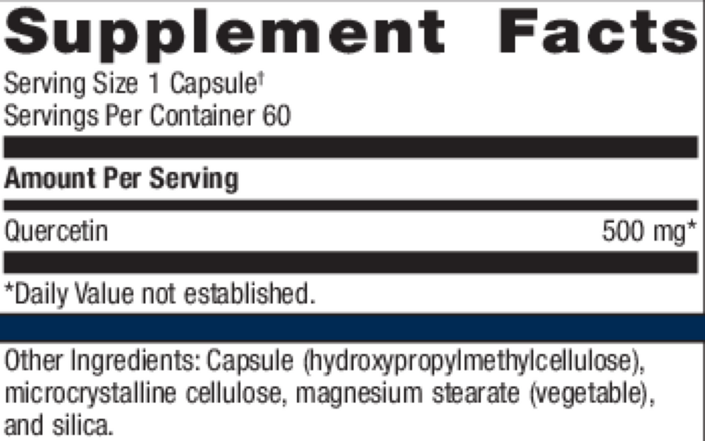Metagenics Quercetin 500 mg 60 Capsules
