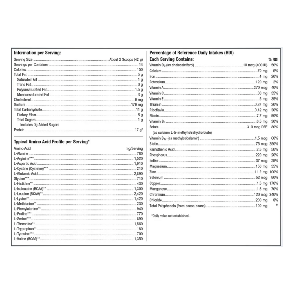 Metagenics UltraMeal Advanced Protein French Vanilla 588 g