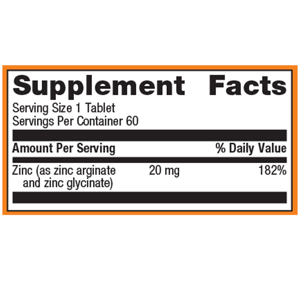 Metagenics Zinc A.G. 60 Tablets