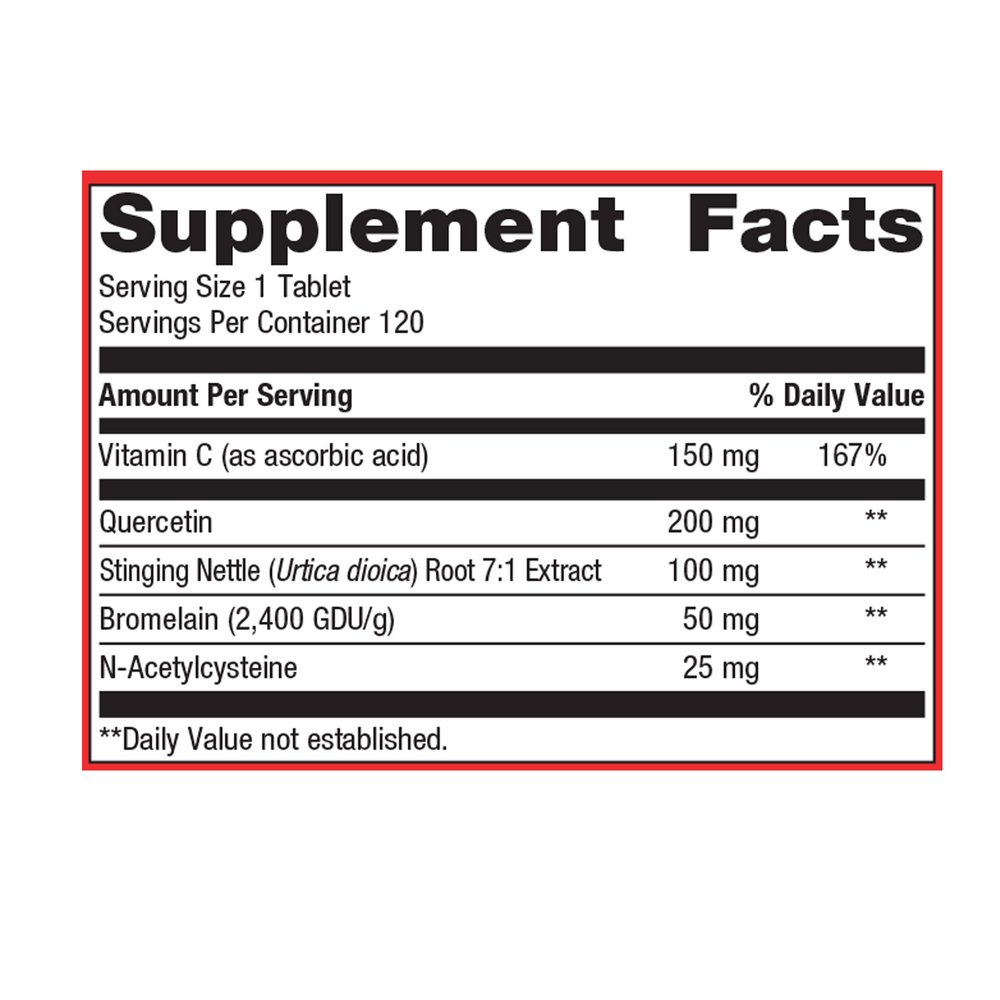 Metagenics Sinuplex 120 Tablets