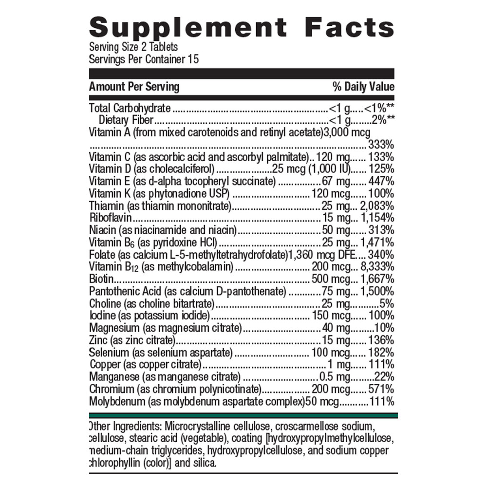 Metagenics PhytoMulti 30 Tablets