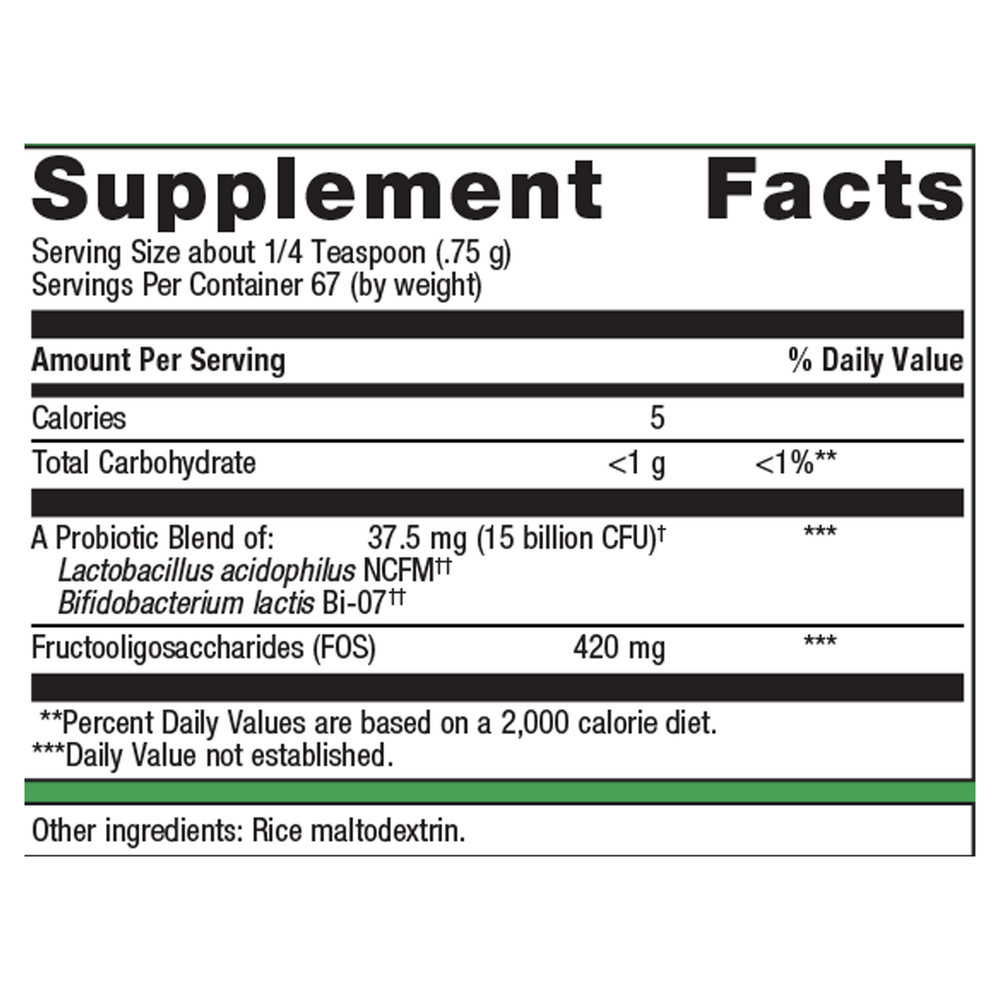 Metagenics UltraFlora Synergy 20B CFU 50.25g (1.77 oz)