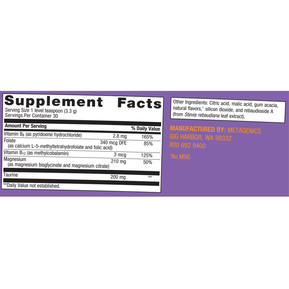 Metagenics MagActive Relax Strawberry 30 Servings