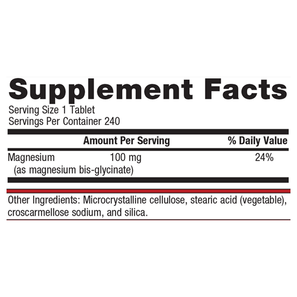 Metagenics Magnesium Glycinate 240 Tablets