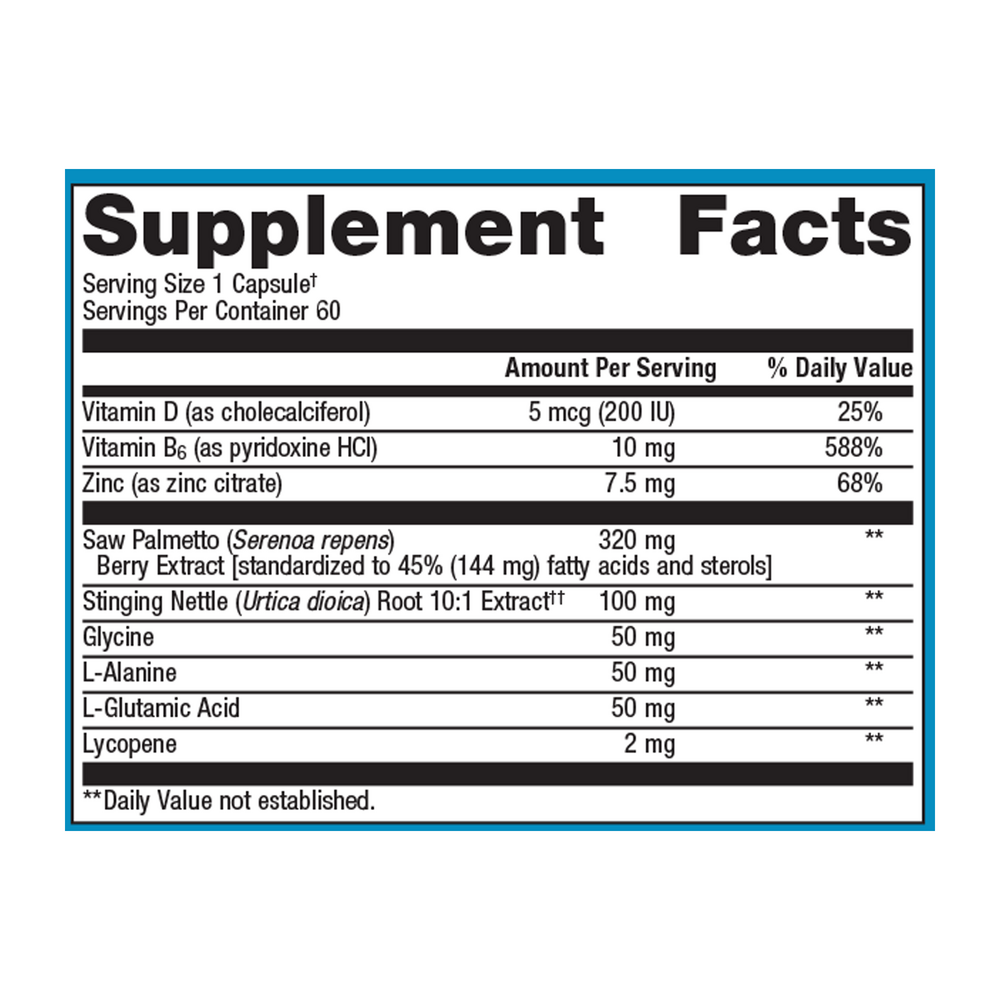 Metagenics Concentrated Ultra Prostagen Prostate Support 60 Capsules