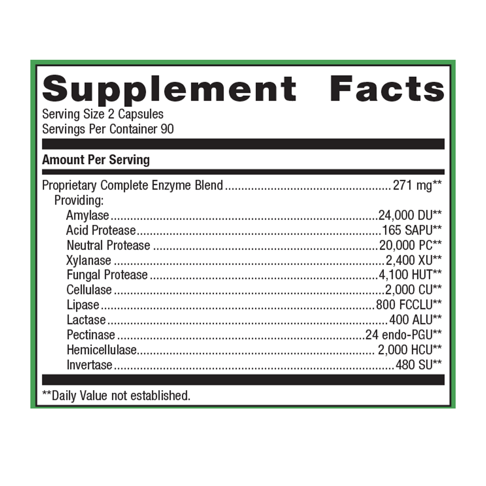 Metagenics SpectraZyme Complete 180 Capsules