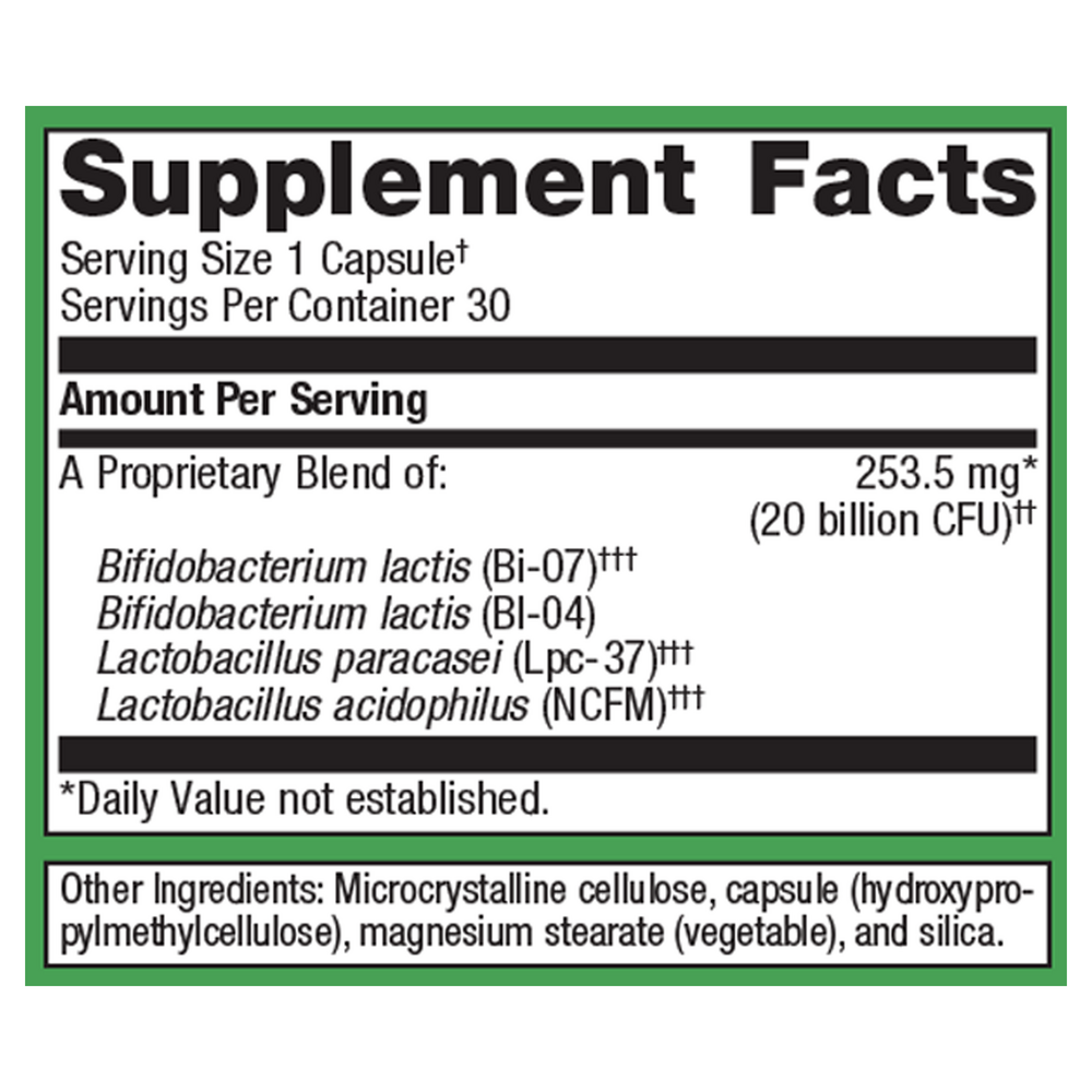 Metagenics UltraFlora Restore 30 Capsules