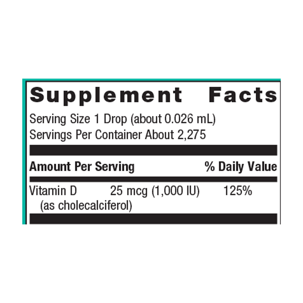 Metagenics MetaKids Vitamin D3 Liquid 2 fl. oz