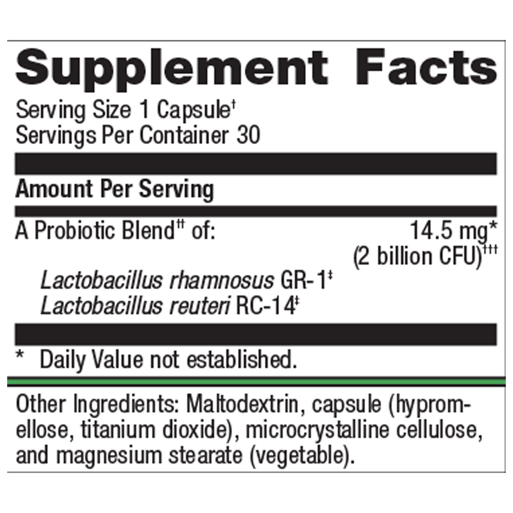 Metagenics UltraFlora Women's Probiotic 30 Capsules