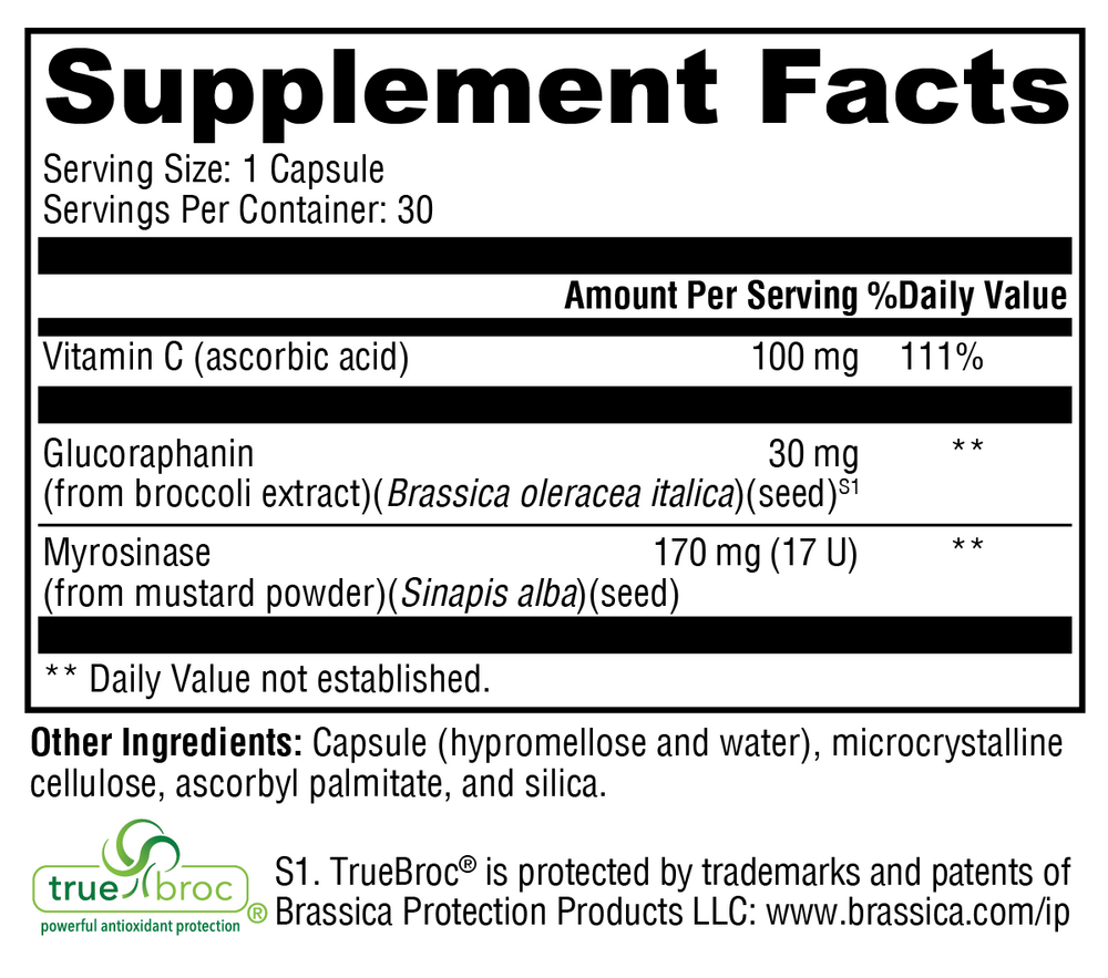 Xymogen OncoPLEX Plus Myrosinase - 30 Vegetarian Capsules