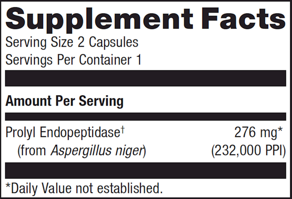 Metagenics SpectraZyme Gluten Digest 20 Packets (40 Capsules)