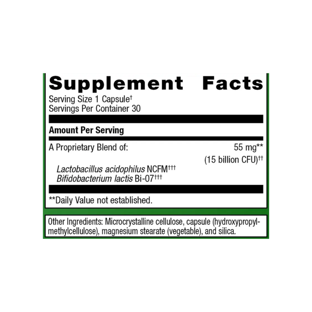 Metagenics UltraFlora Balance Probiotic 30 Capsules