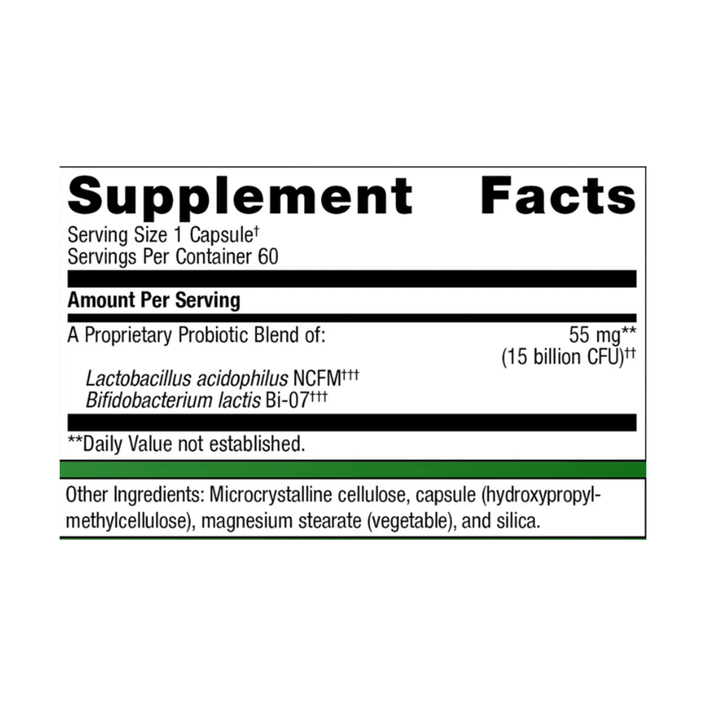 Metagenics UltraFlora Balance Probiotic 60 Capsules
