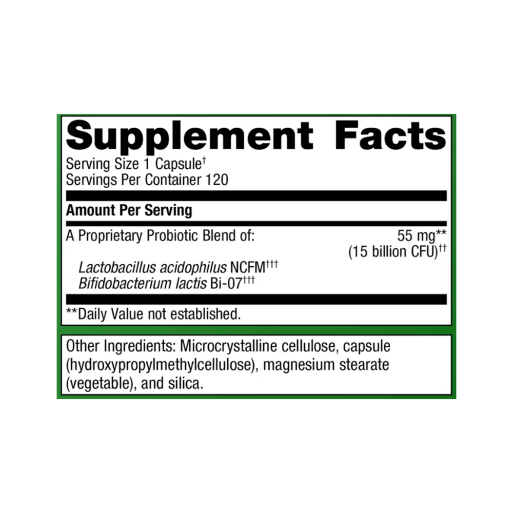 Metagenics UltraFlora Balance Probiotic 120 Capsules