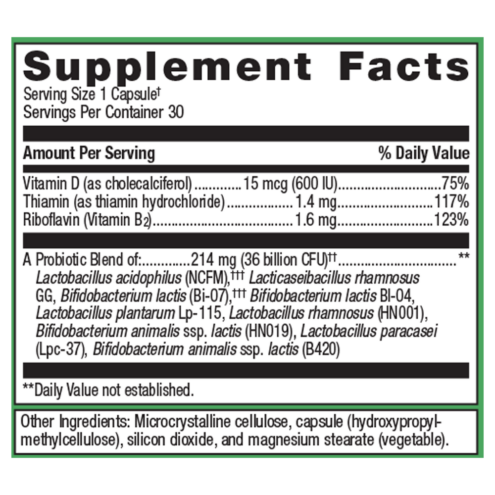Metagenics UltraFlora Complete 30 Capsules