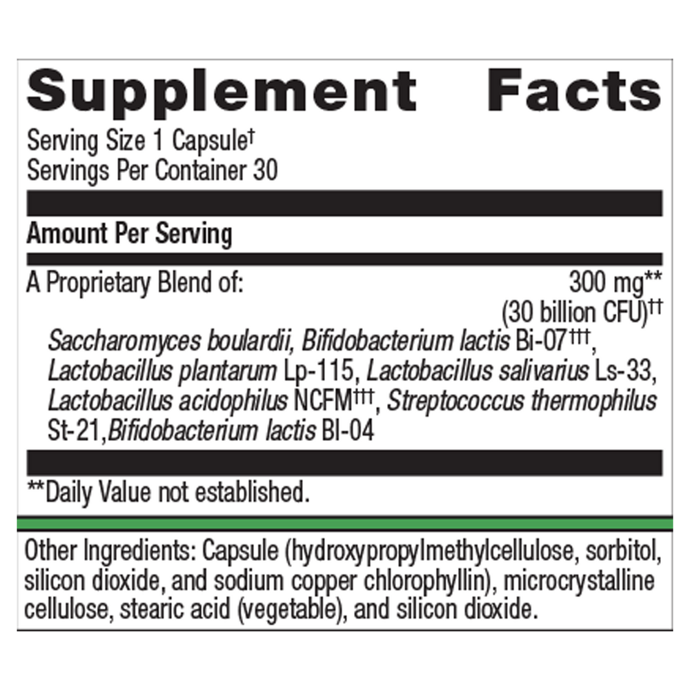 Metagenics UltraFlora Spectrum Probiotic 30 Capsules