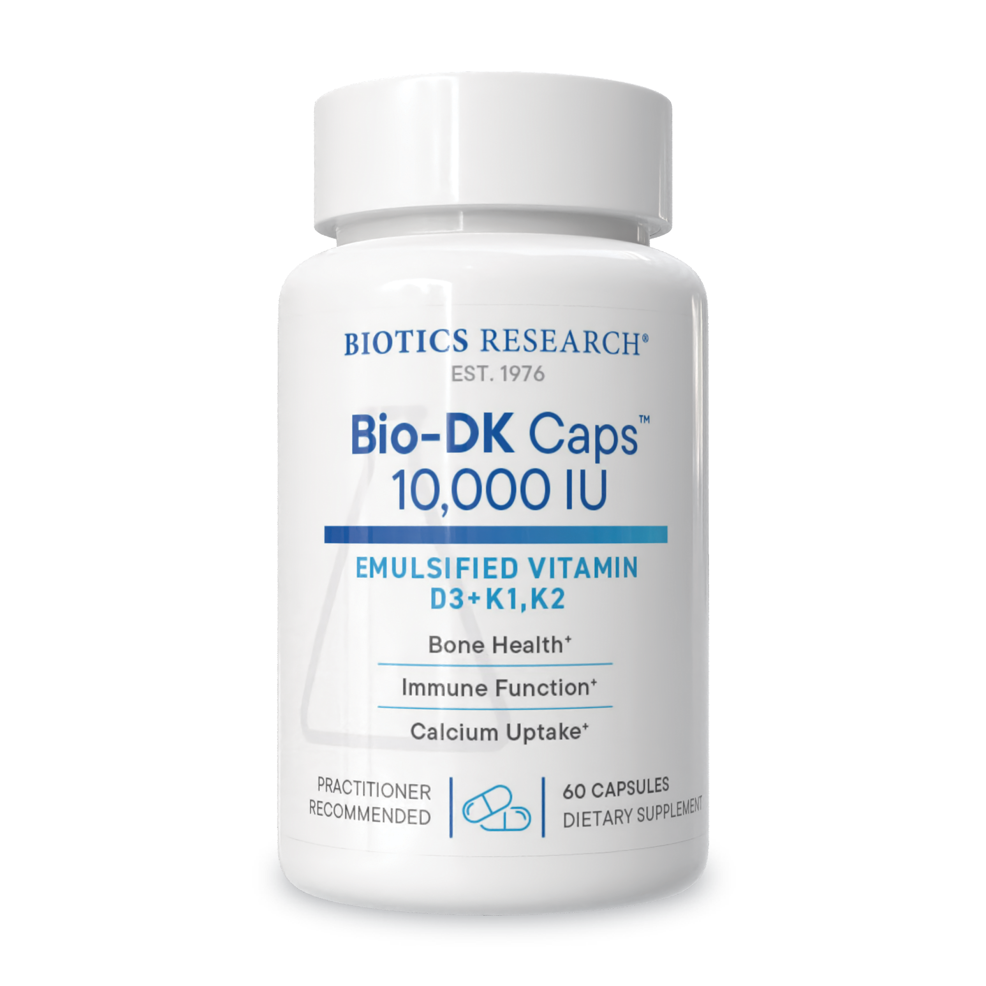 Bio-DK Caps™ 10,000 IU by Biotics Research - 60 Capsules
