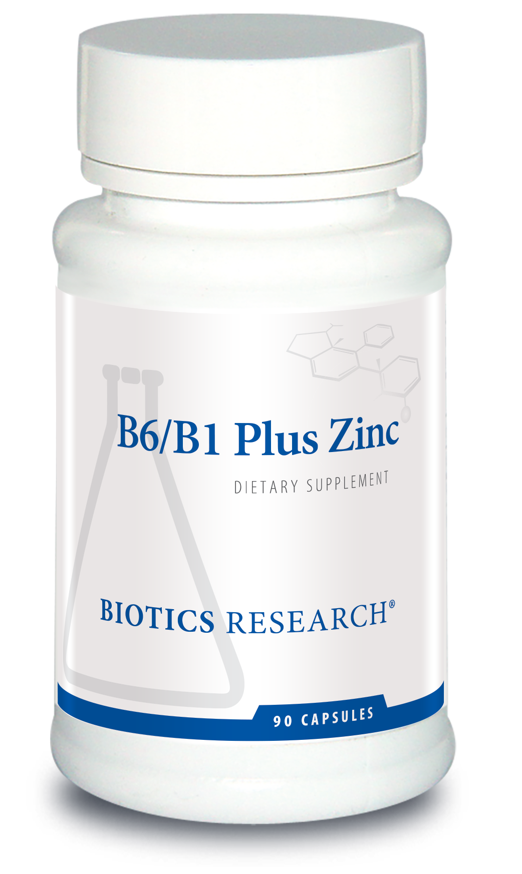B6/B1 Plus Zinc by Biotics Research - 90 Capsules